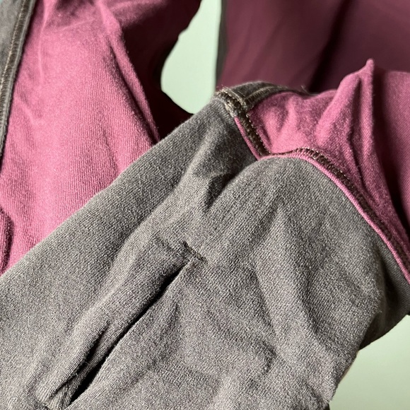 🍋 lululemon bodysuit wundermost maroon turtleneck ultra soft nulu m/8 rare euc - Picture 5 of 6